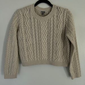 Chelsea28 Cable Crewneck